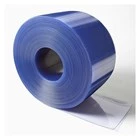Plastik PVC CUrtain Blue Clair 2
